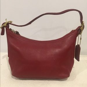 Coach red purse